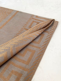 GEOMETRIC GREY LIGHTWEIGHT PASHMINA SHAWL SCARF