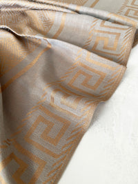 GEOMETRIC GREY LIGHTWEIGHT PASHMINA SHAWL SCARF
