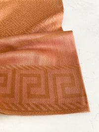 GEOMETRIC PINK LIGHTWEIGHT PASHMINA SHAWL SCARF