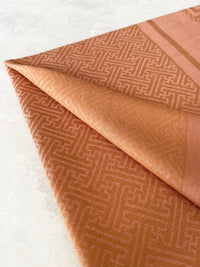 GEOMETRIC PINK LIGHTWEIGHT PASHMINA SHAWL SCARF