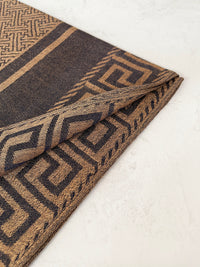 GEOMETRIC PLUM LIGHTWEIGHT PASHMINA SHAWL SCARF