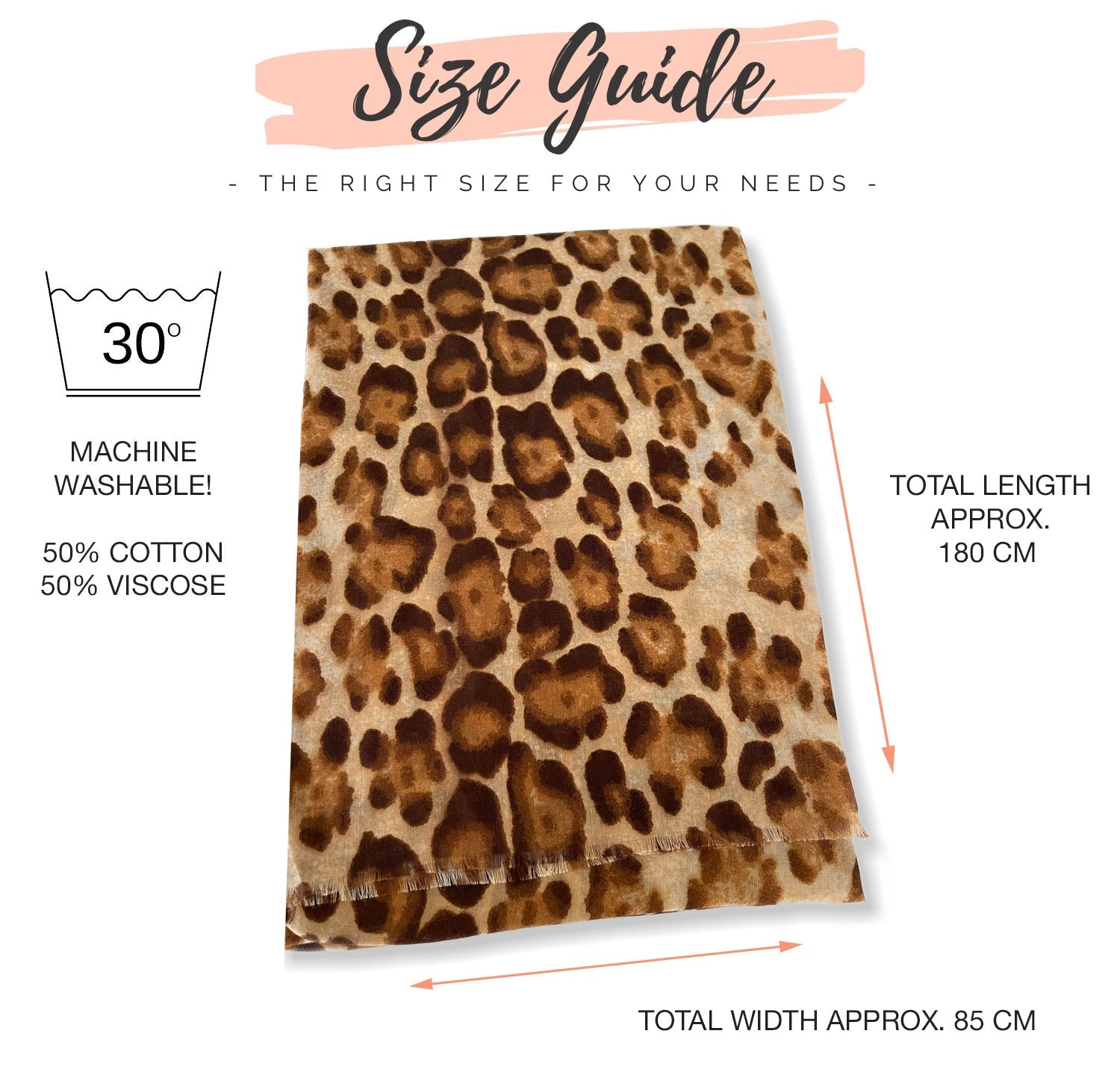 Animal Print Scarves For Women