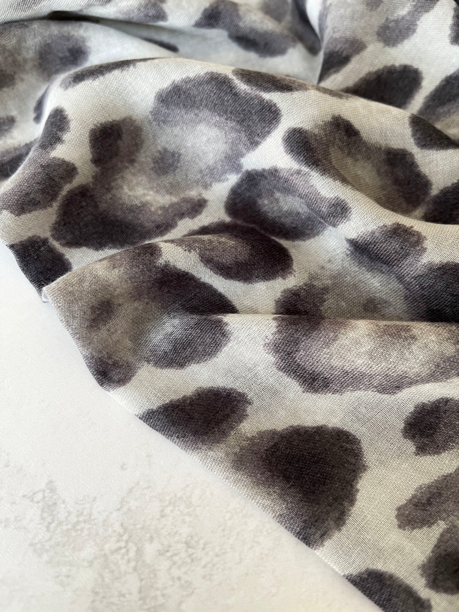 Ladies Leopard Print Scarf
