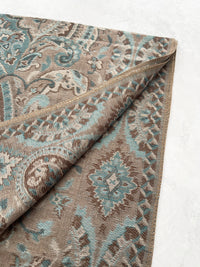 LARGE HAZED GREY MULTI COLOUR PAISLEY PASHMINA SHAWL SCARF WRAP