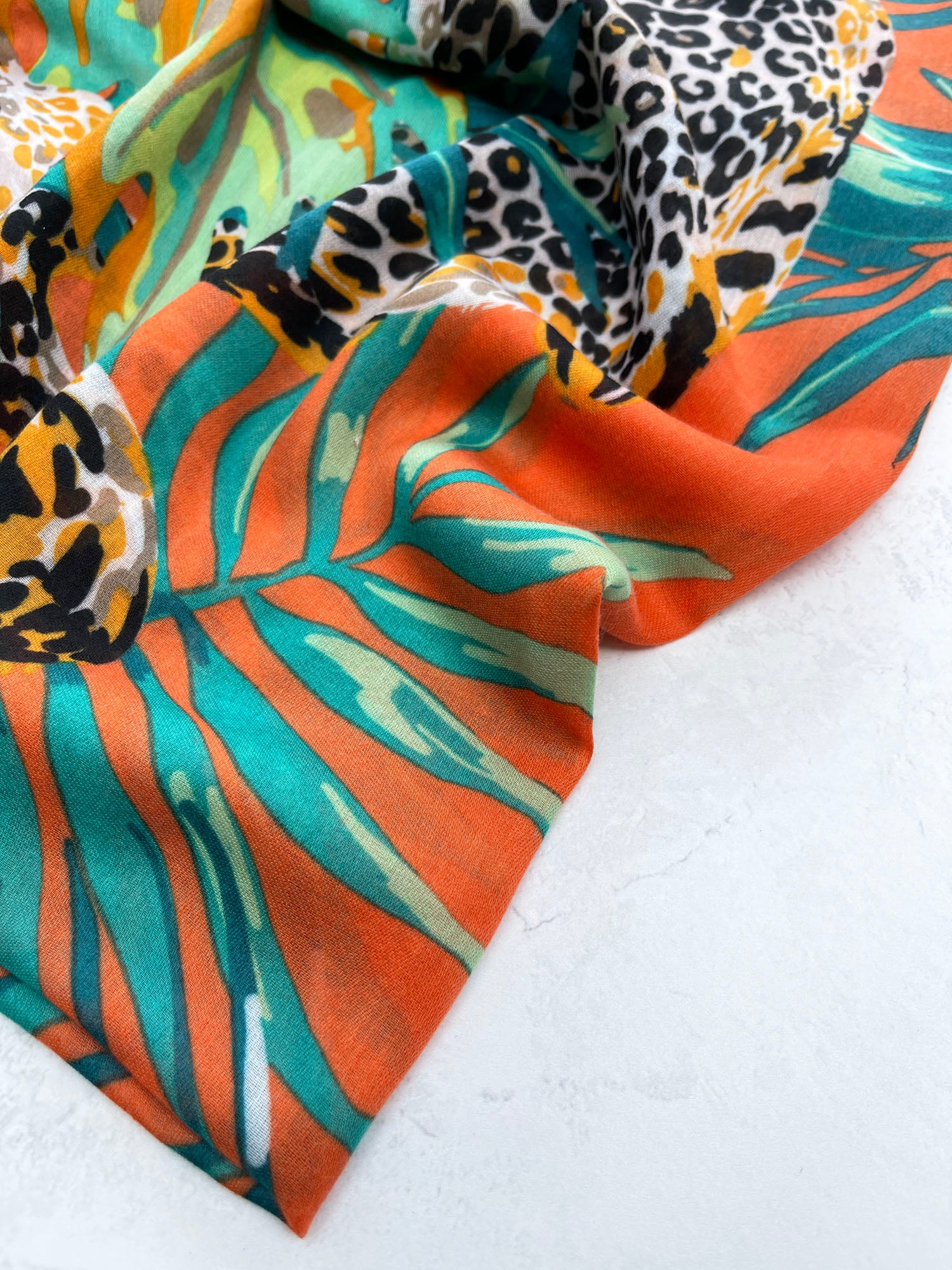 Leopard Print Scarf