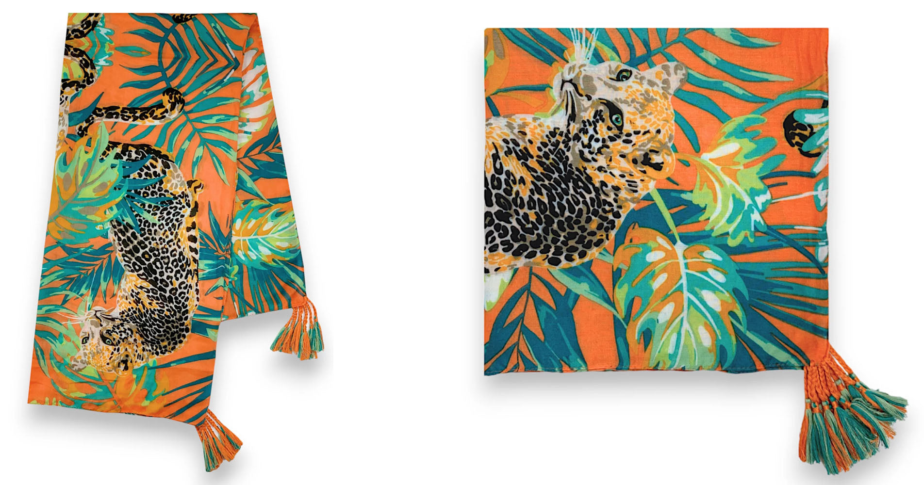Leopard Print Scarf