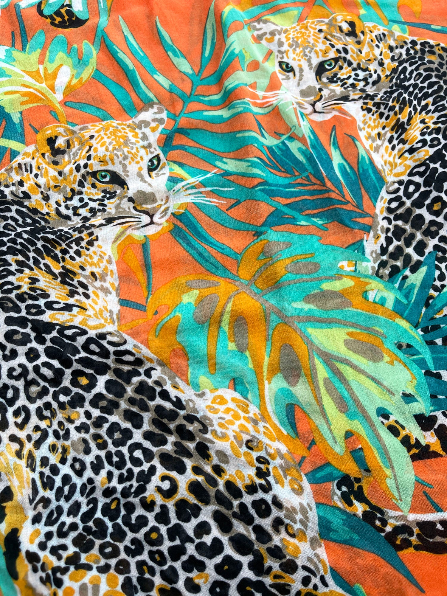 Leopard Print Scarf