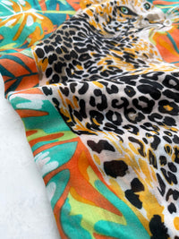 Leopard Print Scarf