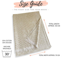 CREAM SPARKLY METALLIC LEOPARD PRINT EVENING SHAWL SCARF