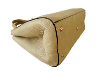 A-SHU BEIGE MULTI-COMPARTMENT CHAIN HANDBAG WITH STRAP - A-SHU.CO.UK