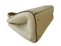 A-SHU LIGHT GREY MULTI-COMPARTMENT CHAIN HANDBAG WITH STRAP - A-SHU.CO.UK