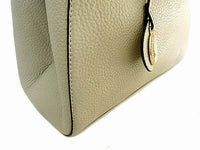 A-SHU LIGHT GREY MULTI-COMPARTMENT CHAIN HANDBAG WITH STRAP - A-SHU.CO.UK