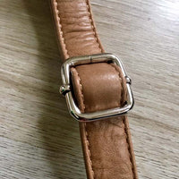 A-SHU LARGE TAUPE MULTI COMPARTMENT CROSSBODY BAG WITH LONG STRAP - A-SHU.CO.UK