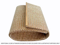 A-SHU LARGE BLACK AND SILVER METALLIC FOLD OVER CLUTCH BAG WITH LONG CHAIN STRAP - A-SHU.CO.UK