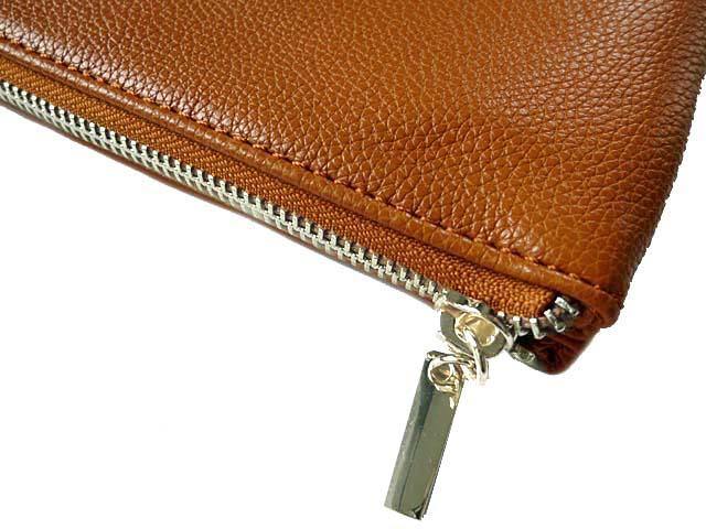 A-SHU LARGE MULTI-COMPARTMENT CROSS-BODY PURSE BAG WITH WRIST AND LONG STRAPS - TAN - A-SHU.CO.UK