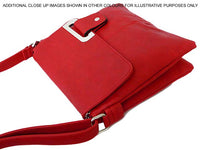 A-SHU LARGE BLACK MULTI POCKET CROSS BODY MESSENGER BAG - A-SHU.CO.UK