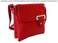 A-SHU LARGE PINK MULTI POCKET CROSS BODY MESSENGER BAG - A-SHU.CO.UK