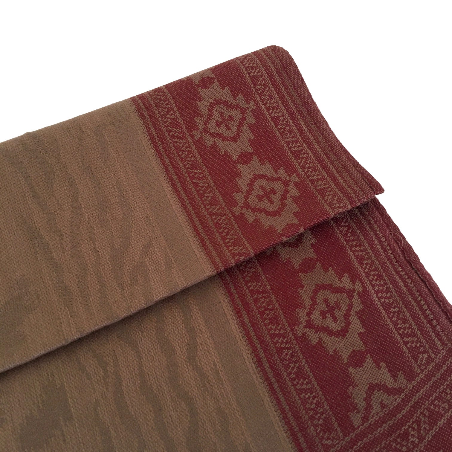 A-SHU MOCHA ANIMAL PRINT REVERSIBLE PASHMINA SHAWL SCARF - A-SHU.CO.UK