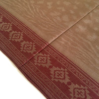 A-SHU MOCHA ANIMAL PRINT REVERSIBLE PASHMINA SHAWL SCARF - A-SHU.CO.UK