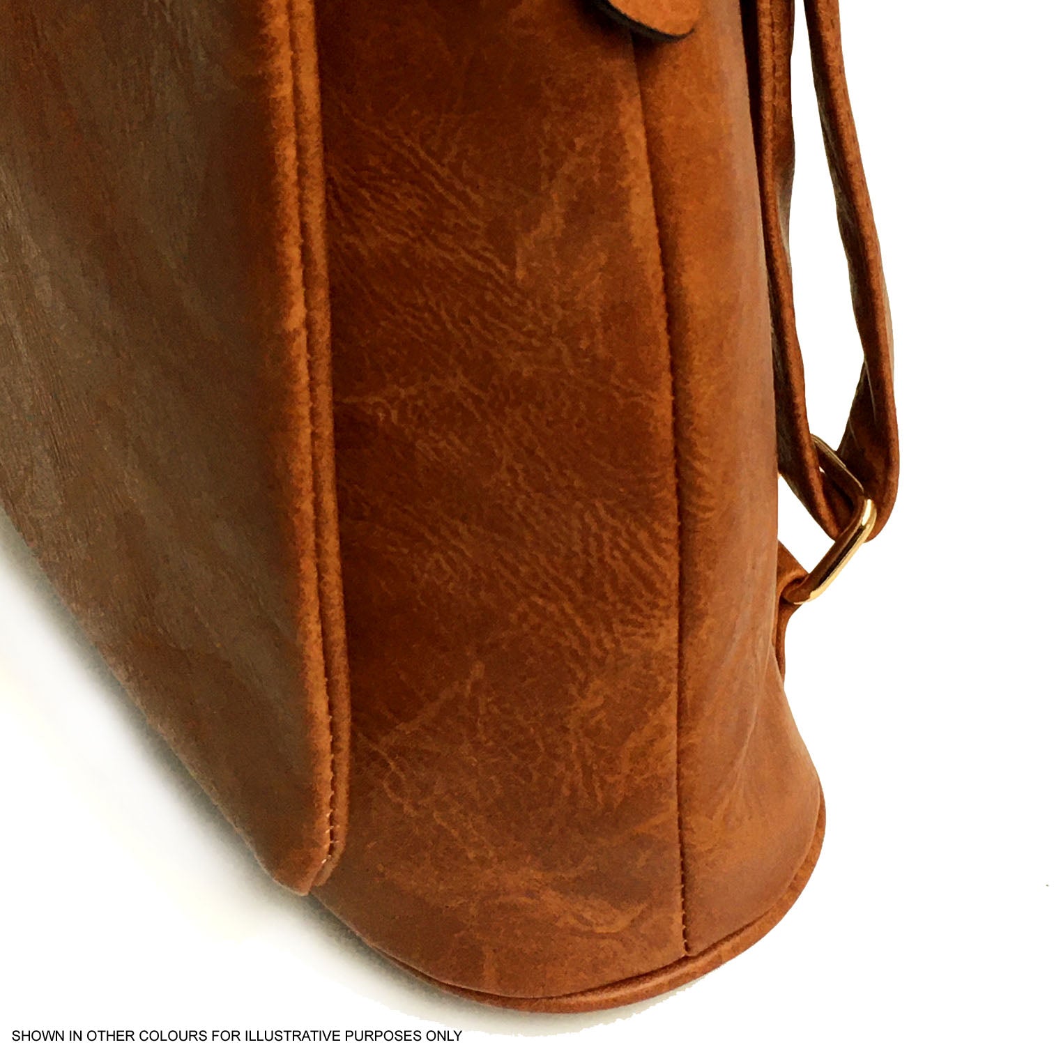 A-SHU NAVY BLUE MULTI COMPARTMENT CROSS BODY BACKPACK - A-SHU.CO.UK