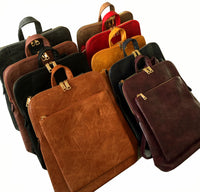 A-SHU RED MULTI COMPARTMENT CROSS BODY BACKPACK - A-SHU.CO.UK