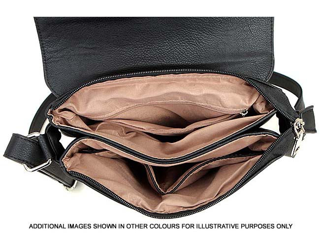 A-SHU LARGE MUSTARD YELLOW MULTI POCKET CROSS BODY MESSENGER BAG - A-SHU.CO.UK