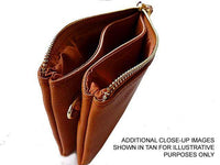 A-SHU SMALL MULTI-COMPARTMENT CROSS-BODY PURSE BAG WITH WRIST AND LONG STRAPS - LIGHT PINK - A-SHU.CO.UK