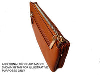 A-SHU SMALL MULTI-COMPARTMENT CROSS-BODY PURSE BAG WITH WRIST AND LONG STRAPS - LIGHT PINK - A-SHU.CO.UK