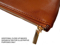 A-SHU SMALL MULTI-COMPARTMENT CROSS-BODY PURSE BAG WITH WRIST AND LONG STRAPS - PEWTER - A-SHU.CO.UK