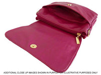 A-SHU SMALL RED MULTI POCKET HANDBAG WITH LONG CROSS BODY STRAP - A-SHU.CO.UK