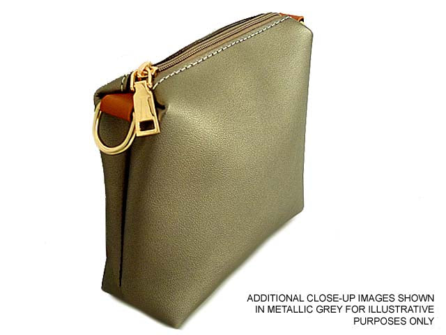 A-SHU SMALL TAN TASSEL TOTE BAG SET WITH CROSSBODY BAG AND LONG SHOULDER STRAPS - A-SHU.CO.UK