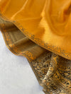 LARGE PLAIN YELLOW REVERSIBLE MULTI COLOUR PAISLEY PRINT PASHMINA SHAWL SCARF WRAP