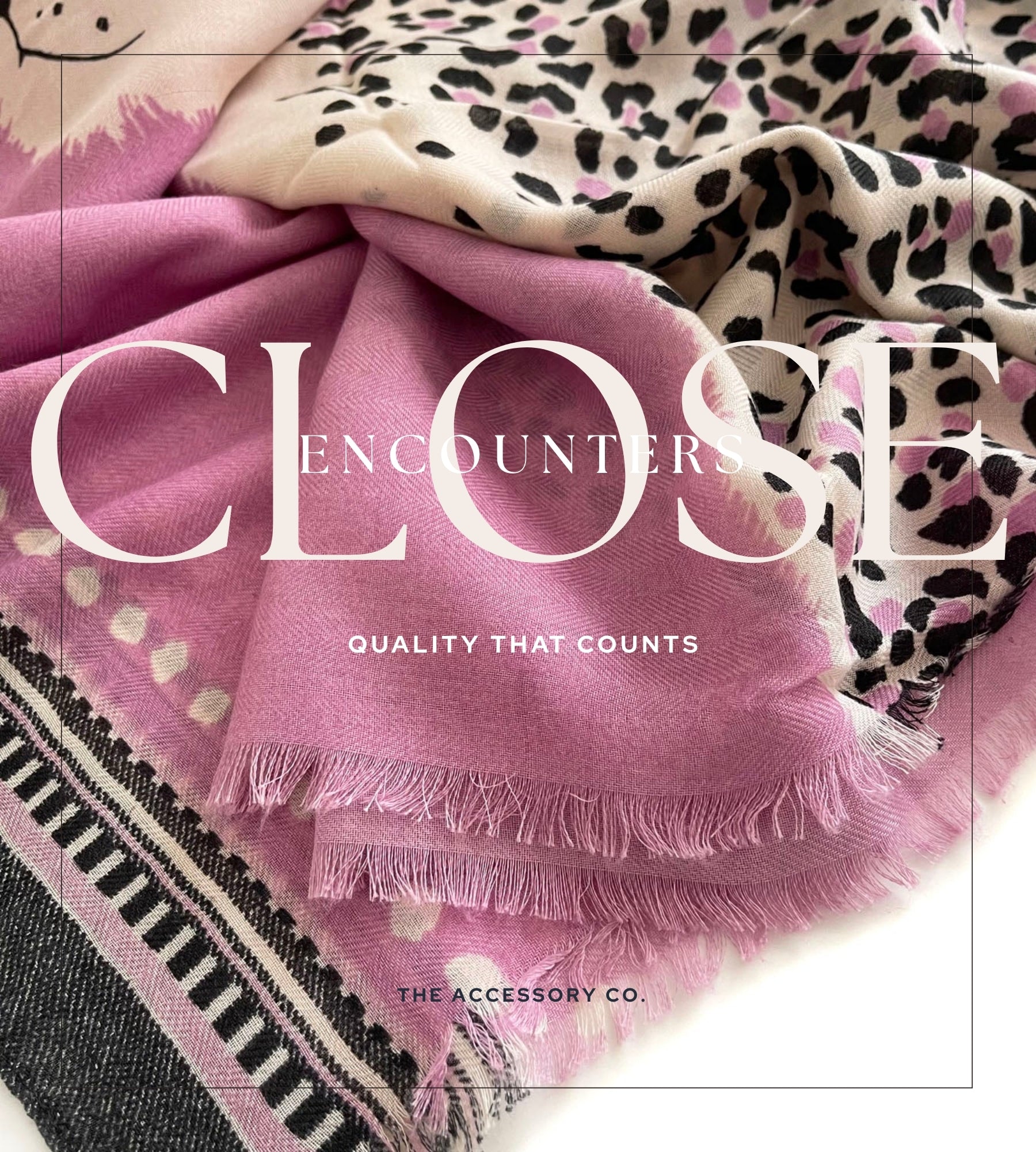 LARGE LILAC TIGER AND LEOPARD PRINT SHAWL SCARF