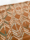 LARGE NUDE RETRO PRINT REVERSIBLE WOOL WINTER SHAWL BLANKET SCARF