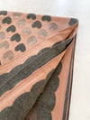 LARGE PINK HEART PRINT REVERSIBLE CASHMERE WINTER SHAWL BLANKET SCARF