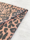 LARGE PINK LEOPARD PRINT REVERSIBLE WINTER SHAWL BLANKET SCARF