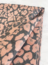 LARGE PINK LEOPARD PRINT REVERSIBLE WINTER SHAWL BLANKET SCARF