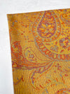 LARGE YELLOW MULTI COLOUR PAISLEY PASHMINA SHAWL SCARF WRAP