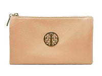 A-SHU SMALL MULTI-COMPARTMENT CROSS-BODY PURSE BAG WITH WRIST AND LONG STRAPS - LIGHT PINK - A-SHU.CO.UK
