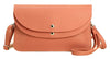 A-SHU BLUSH PINK ENVELOPE MULTI-POCKET CLUTCH BAG WITH WRISTLET AND LONG SHOULDER STRAP - A-SHU.CO.UK