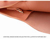 MUSTARD ENVELOPE MULTI-POCKET CLUTCH BAG WITH WRISTLET AND LONG SHOULDER STRAP