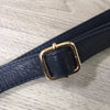 A-SHU LARGE NAVY BLUE TURN LOCK MULTI COMPARTMENT CROSS BODY SHOULDER BAG WITH LONG STRAP - A-SHU.CO.UK