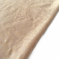 A-SHU ROSE GOLD PAISLEY PRINT REVERSIBLE PASHMINA SHAWL SCARF - A-SHU.CO.UK