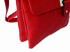 A-SHU LARGE RED MULTI POCKET CROSS BODY MESSENGER BAG - A-SHU.CO.UK