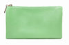 A-SHU SMALL MULTI-POCKET CROSSBODY PURSE BAG WITH WRISTLET AND LONG STRAP - PASTEL GREEN - A-SHU.CO.UK