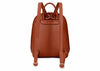 A-SHU SMALL MULTI COMPARTMENT CROSS BODY BACKPACK WITH TOP HANDLE - TAN - A-SHU.CO.UK