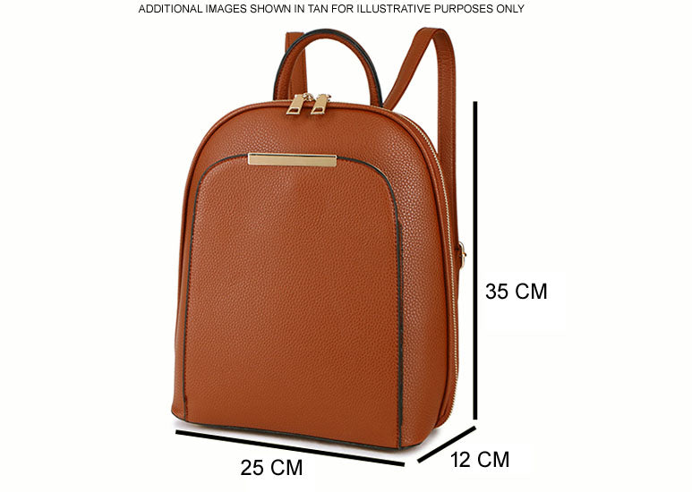 Metallic clearance backpack purse